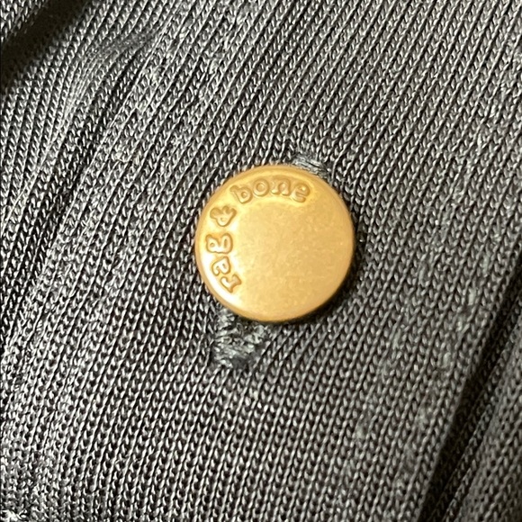 Rag & Bone Navy Rower polo Midi Dress size large - Picture 9 of 14